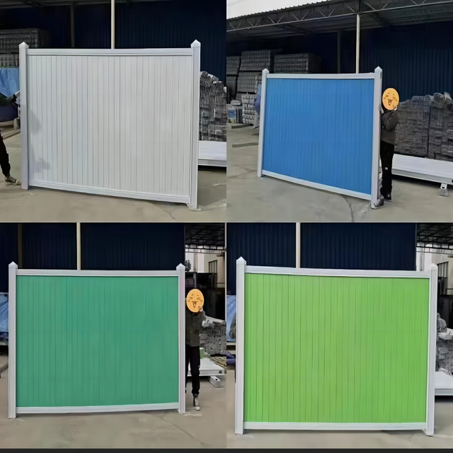 Multi-Functional PVC Fence Hollow Panel