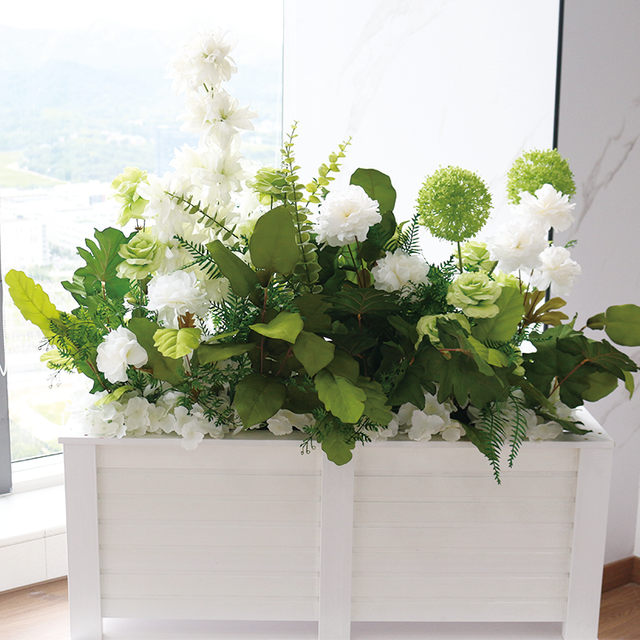 OEM PVC Rectangle Planter Box Supplier