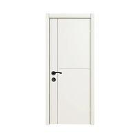 100% Waterproof WPC Interior Main Door for Bathroom