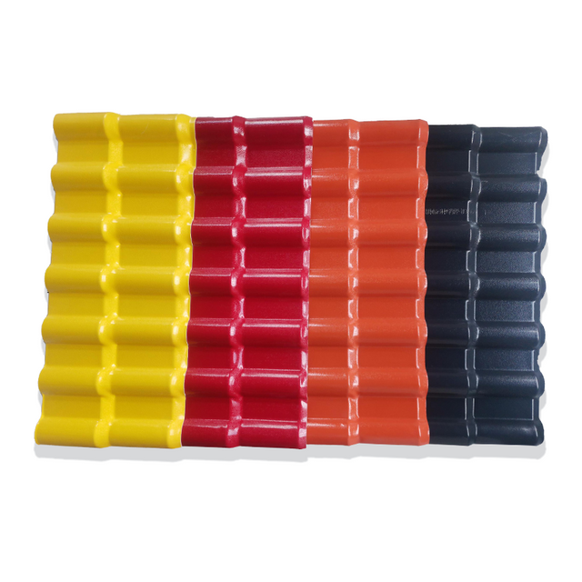 ASA Coated Plastic Sythetic Resin Roof Tile
