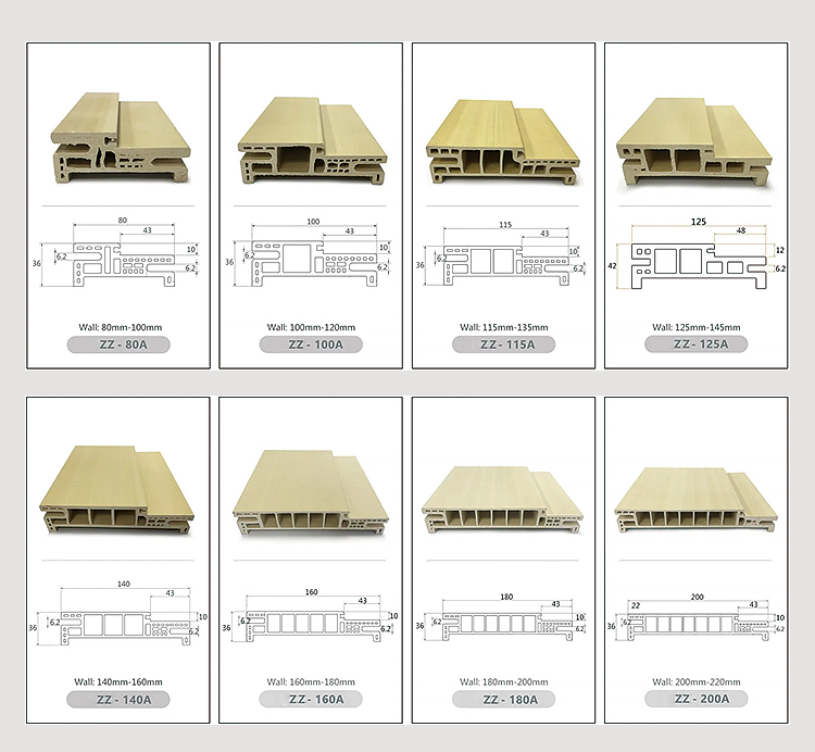 OEM waterproof Hollow Door trader
