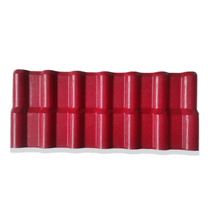 OEM Rouge en revêtement en résine Tiles Factory
