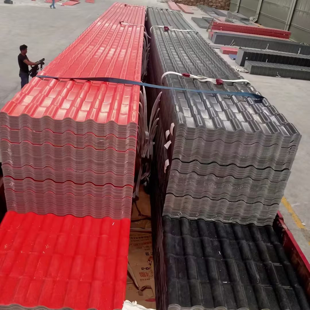 Wholesale 100% New PVC Material Roof Tile factory