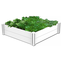 Proveedor de cama de jardín elevado de vinilo OEM PVC