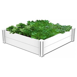 Proveedor de cama de jardín elevado de vinilo OEM PVC