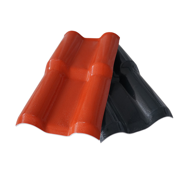 OEM Pvc Plastic house Roof Tile factory