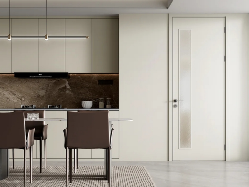 Application Cases of WPC Door in Office Building Decoration