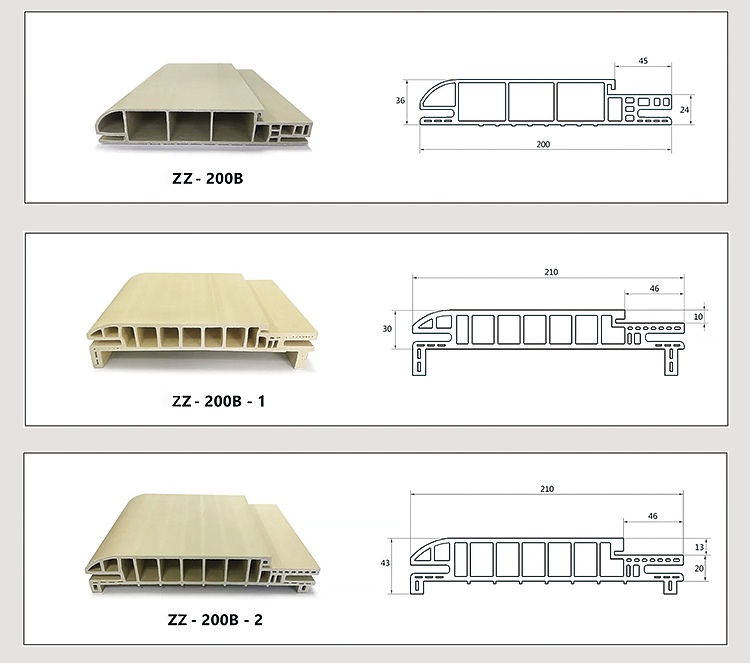 OEM waterproof Hollow Door trader