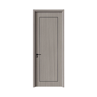 Moisture Proof 40mm 45mm Thickness WPC Door for Bathroom Bedroom